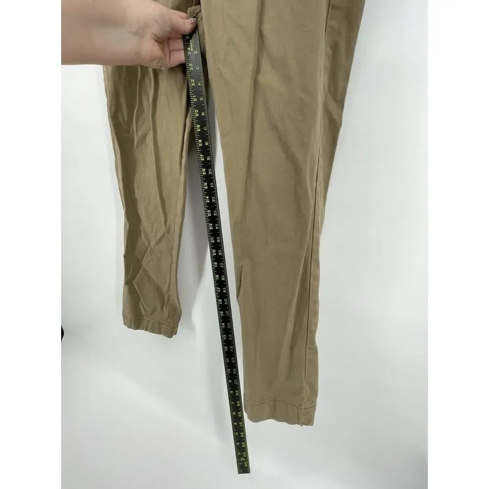 Banana Republic Mason Chino Khaki Pants Mens 33/30 Tan Brown Office Gorpcorp